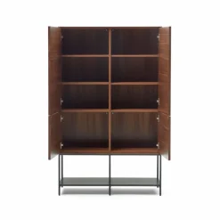 Kave Home Kommoden|Kommoden-Highboard Verdrana Nussbaum