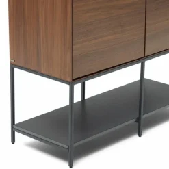 Kave Home Kommoden|Kommoden-Highboard Verdrana Nussbaum