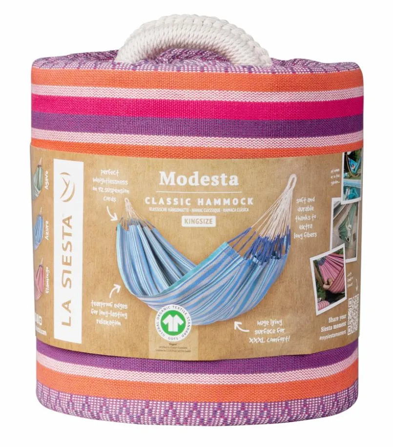 Hängematten|La Siesta Hängematte Modesta flamingo Doppel. Rosa