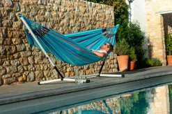 Gestelle & Zubehör|La Siesta Hängemattengestell Nautico Single Grau