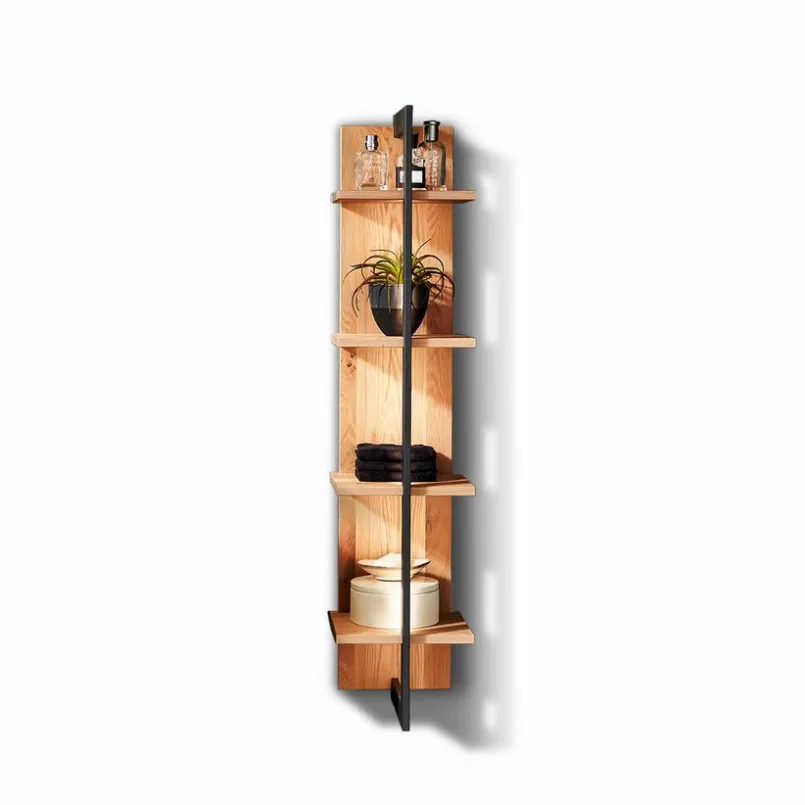 Badschränke|Thielemeyer Hängeregal Steel 830703 Braun