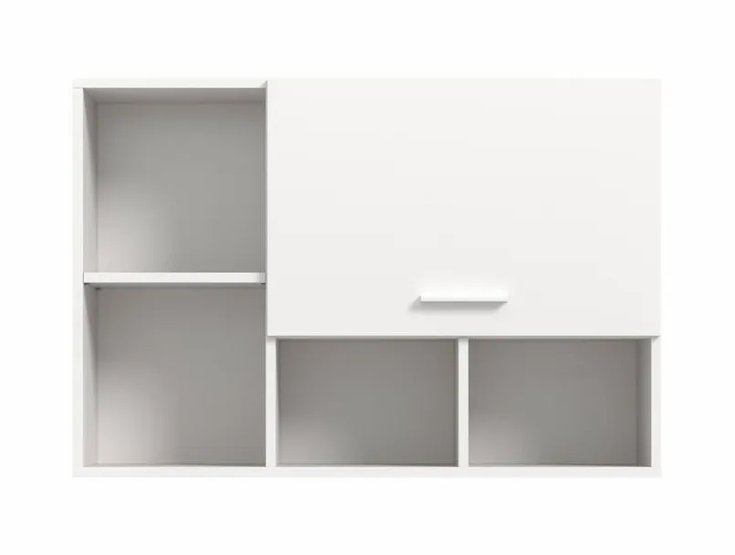 Stauraumelemente-Hängeschrank Lucca Weiß