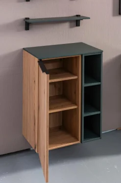 Badschränke-Hängeschrank-Kombi Manhattan Eiche