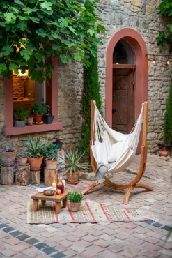 La Siesta Hängesessel-Hängesessel Udine Organic Cream