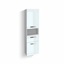 Badschränke|Pelipal Hochschrank 7005 Weiß