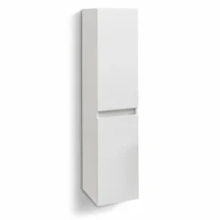 Badschränke| Hochschrank City Weiß