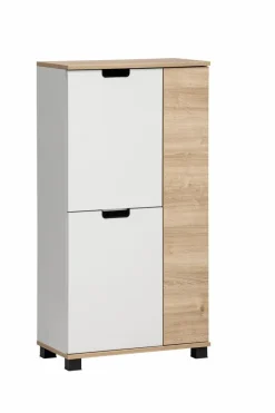 Schildmeyer Badschränke-Hochschrank Emmik Weiß