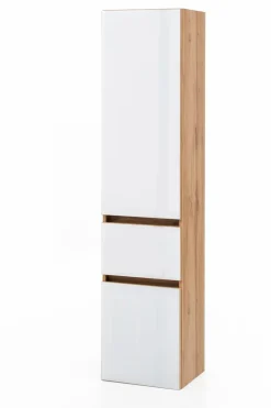 Held-Möbel Badschränke-Hochschrank Helsinki Weiß