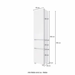 Hochschrank Malmö<Held-Möbel Outlet