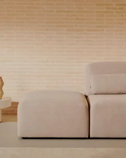 Hocker & Poufs|Kave Home Hocker, Abschlusselement Neom Beige