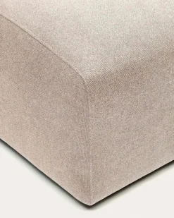 Hocker & Poufs|Kave Home Hocker, Abschlusselement Neom Beige