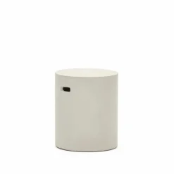 Kave Home Gartenhocker Und Fußablagen|Hocker-Hocker Aiguablava Weiß
