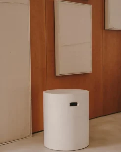 Kave Home Gartenhocker Und Fußablagen|Hocker-Hocker Aiguablava Weiß