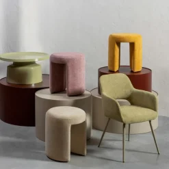 Hocker|DAHEIM Hocker Charlie Blush