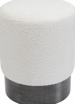 Hocker|Hocker & Poufs|KARE DESIGN Hocker Cherry Boucle 86900 Creme