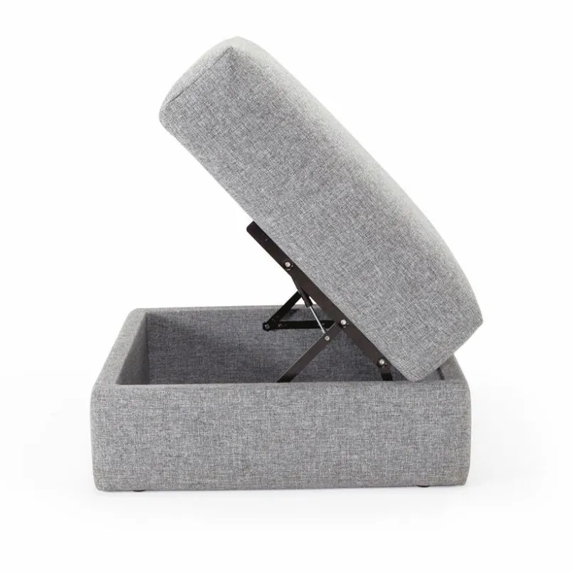 INNOVATION LIVING Hocker & Poufs-Hocker Cornila Granit