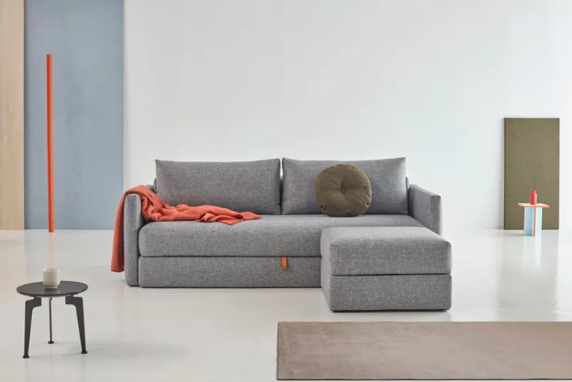 INNOVATION LIVING Hocker & Poufs-Hocker Cornila Granit