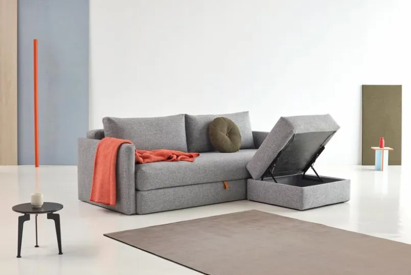INNOVATION LIVING Hocker & Poufs-Hocker Cornila Granit