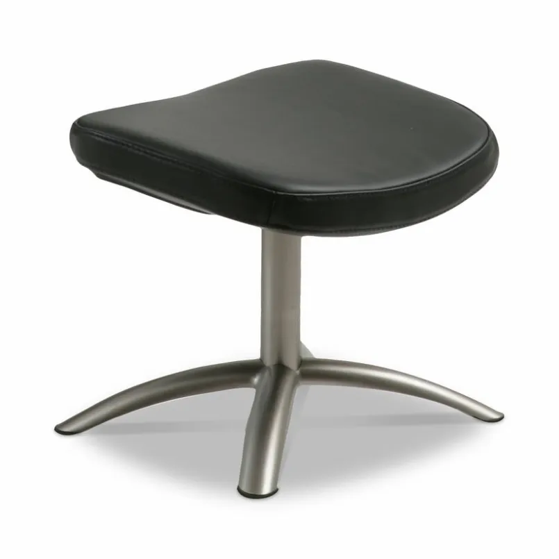 Hocker & Poufs|Conform Hocker Joy matt verzinkt Black