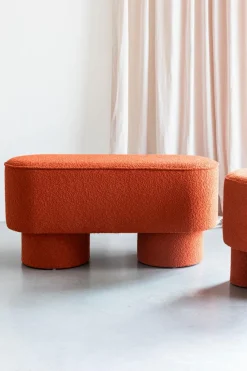 Hocker & Poufs|Zuiver Hocker Marcos Rot