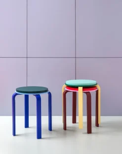 Hocker & Poufs|Remember Hocker Max Ø 40 cm Blau
