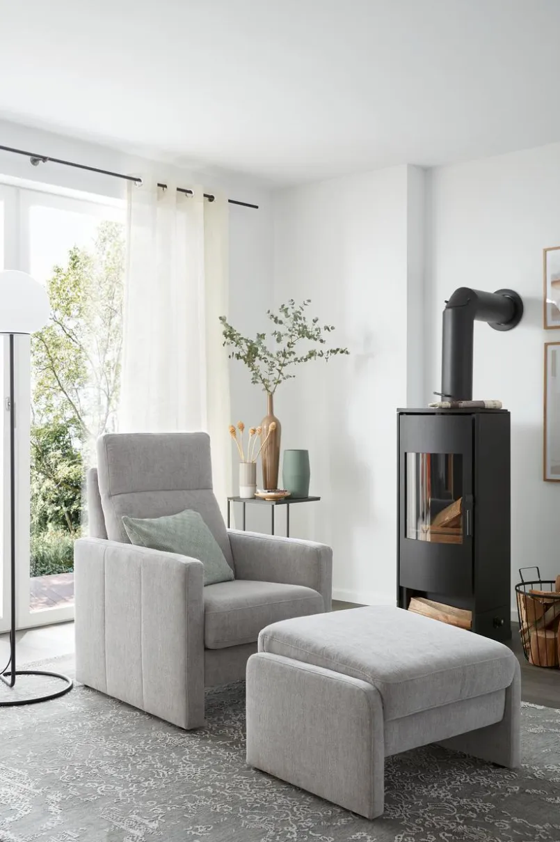 Musterring Hocker & Poufs-Hocker MR 385 Light Grey