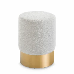 Sitzgelegenheiten|Sitzgelegenheiten| Hocker Peach Brass