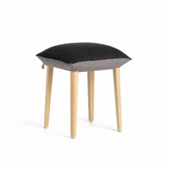Mobitec Hocker-Hocker Soft Anthrazit / Grau