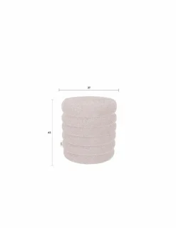 Zuiver Hocker & Poufs-Hocker Stool Braun