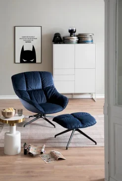 Hocker & Poufs|RAUM.FREUNDE Hocker Unn Indigo