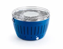 LotusGrill Holzkohlegrills-Holzkohlegrill Lotus Grill S Ø 30 cm Blau