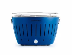 LotusGrill Holzkohlegrills-Holzkohlegrill Lotus Grill S Ø 30 cm Blau