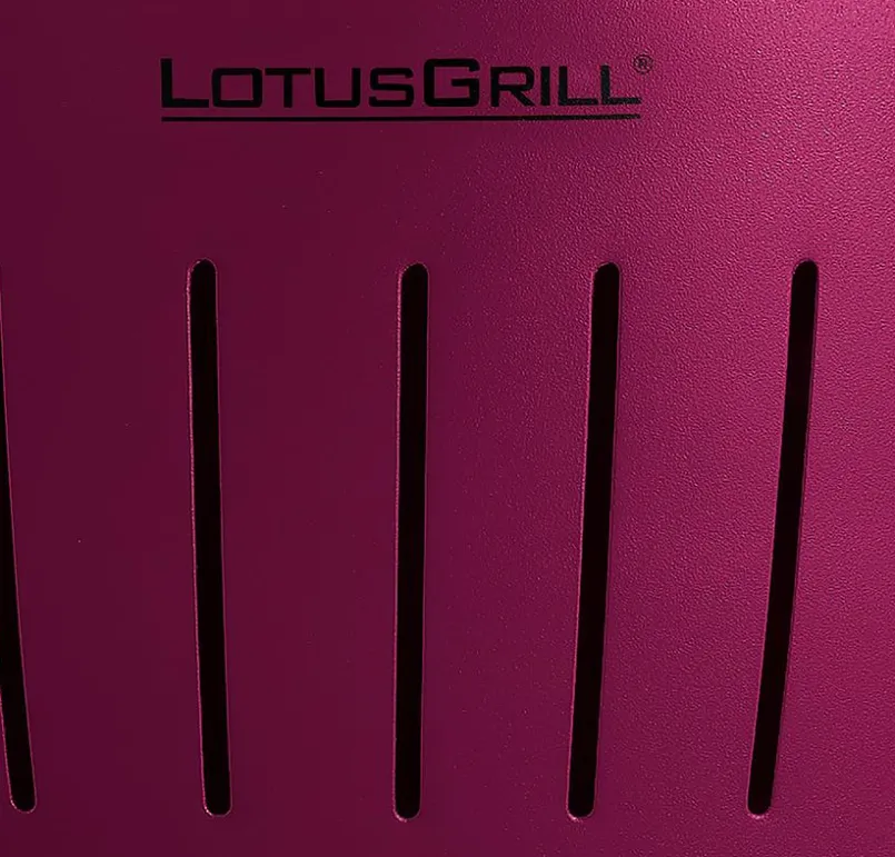 LotusGrill Holzkohlegrills-Holzkohlegrill Lotus Grill Classic Ø 35 cm Lila