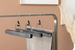 Kleiderbügel| Hosenspanner 3er-SET Schwarz