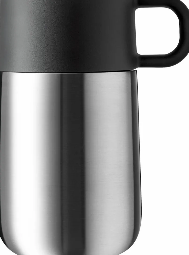 Thermobecher|Kaffee & Tee|WMF Isolierbecher Travel Mug Impuls 300 ml Silber