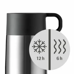 Thermobecher|Kaffee & Tee|WMF Isolierbecher Travel Mug Impuls 300 ml Silber