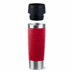emsa Thermobecher|Kaffee & Tee-Isolierbecher Travel Mug Classic 500 ml Dunkelrot