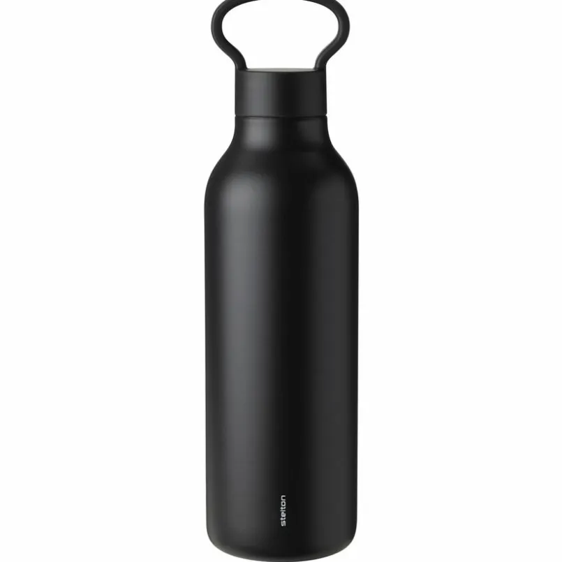 Isolierflaschen|Kaffee & Tee|Stelton Isolierflasche Tabi 550 ml Schwarz