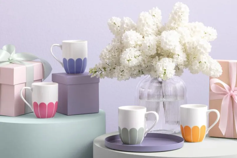 Kaffee & Tee|Villeroy & Boch Kaffeebecher Fleur 290 ml Cassis