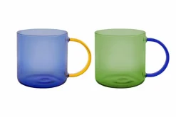 Remember Kaffee & Tee-Kaffeebecher Fred 2tlg. Blau