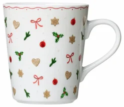 Ritzenhoff & Breker Tischdeko|Kaffee & Tee-Kaffeebecher Lebkuchen 300 ml Bunt