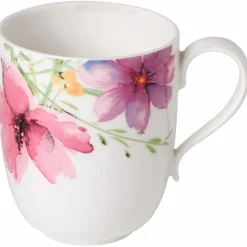 Kaffee & Tee|Villeroy & Boch Kaffeebecher Mariefleur 430 ml Rosa