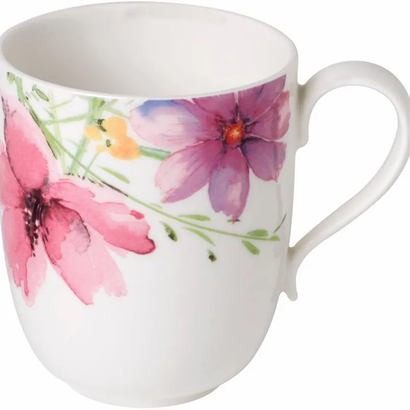 Kaffee & Tee|Villeroy & Boch Kaffeebecher Mariefleur 430 ml Rosa