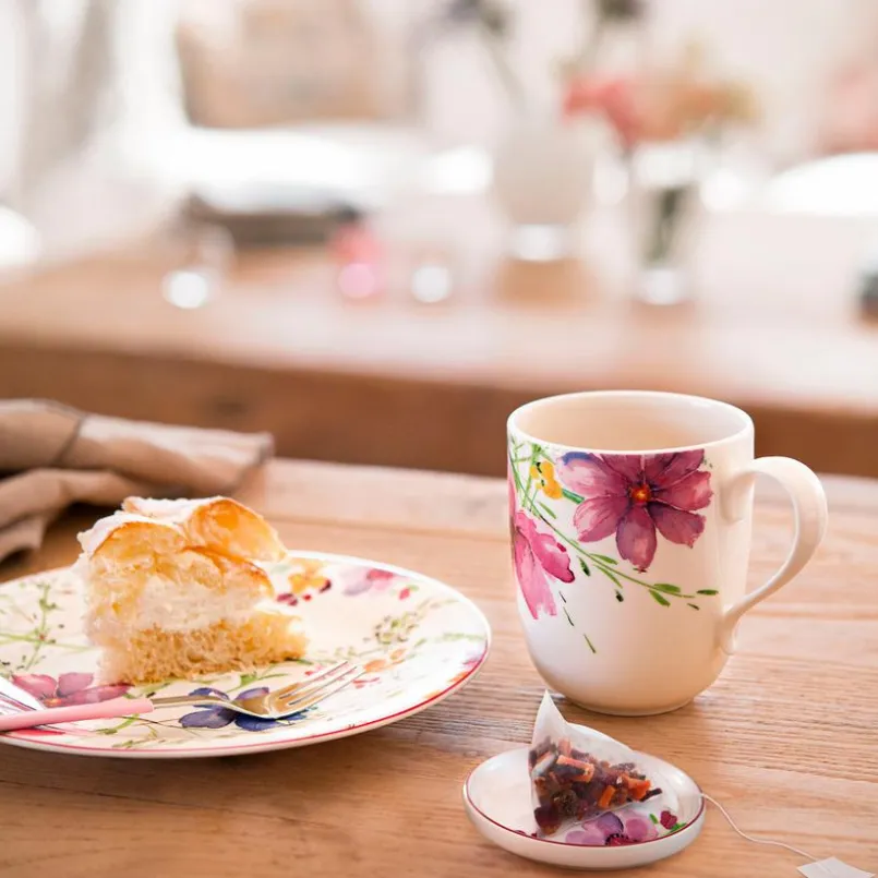 Kaffee & Tee|Villeroy & Boch Kaffeebecher Mariefleur 430 ml Rosa