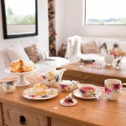 Kaffee & Tee|Villeroy & Boch Kaffeebecher Mariefleur 430 ml Rosa