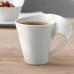 Kaffee & Tee|Villeroy & Boch Kaffeebecher New Wave 240 ml Weiß