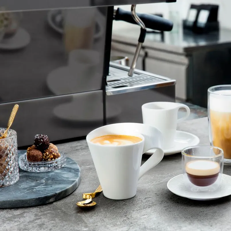 Kaffee & Tee|Villeroy & Boch Kaffeebecher New Wave 240 ml Weiß
