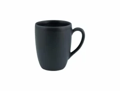 CreaTable Kaffee & Tee-Kaffeebecher Soft Touch 300 ml Schwarz