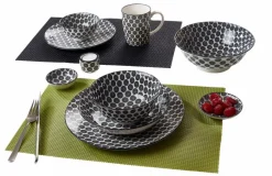 Ritzenhoff & Breker Kaffee & Tee-Kaffeebecher Takeo Circles 350 ml Schwarz