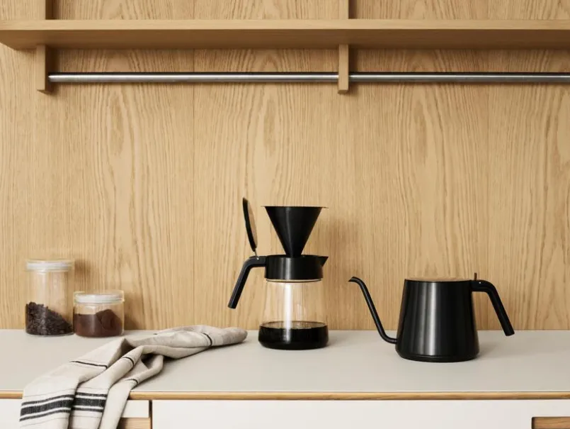 Stelton Kaffee & Tee-Kaffeekanne Nohr 1200 ml Schwarz